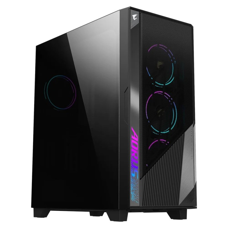 GIGABYTE AORUS C500 Glass Midi Tower Gaming Gehäuse mit Sichtfenster